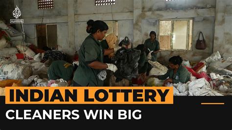 Indian sanitation workers clean up with jackpot lottery ticket .